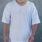 LINEN T SHIRT - WHITE