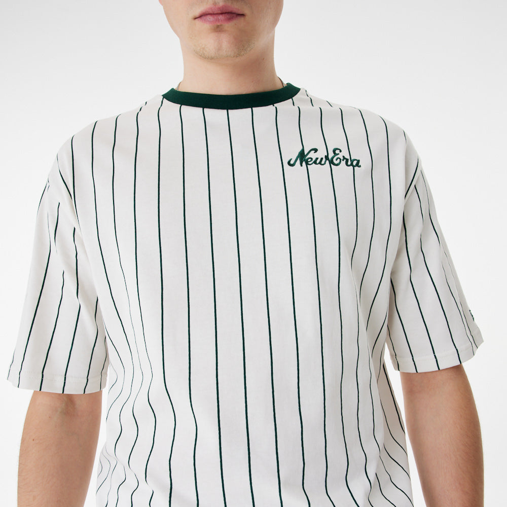 NE PINSTRIPE OS TEE NEWERA