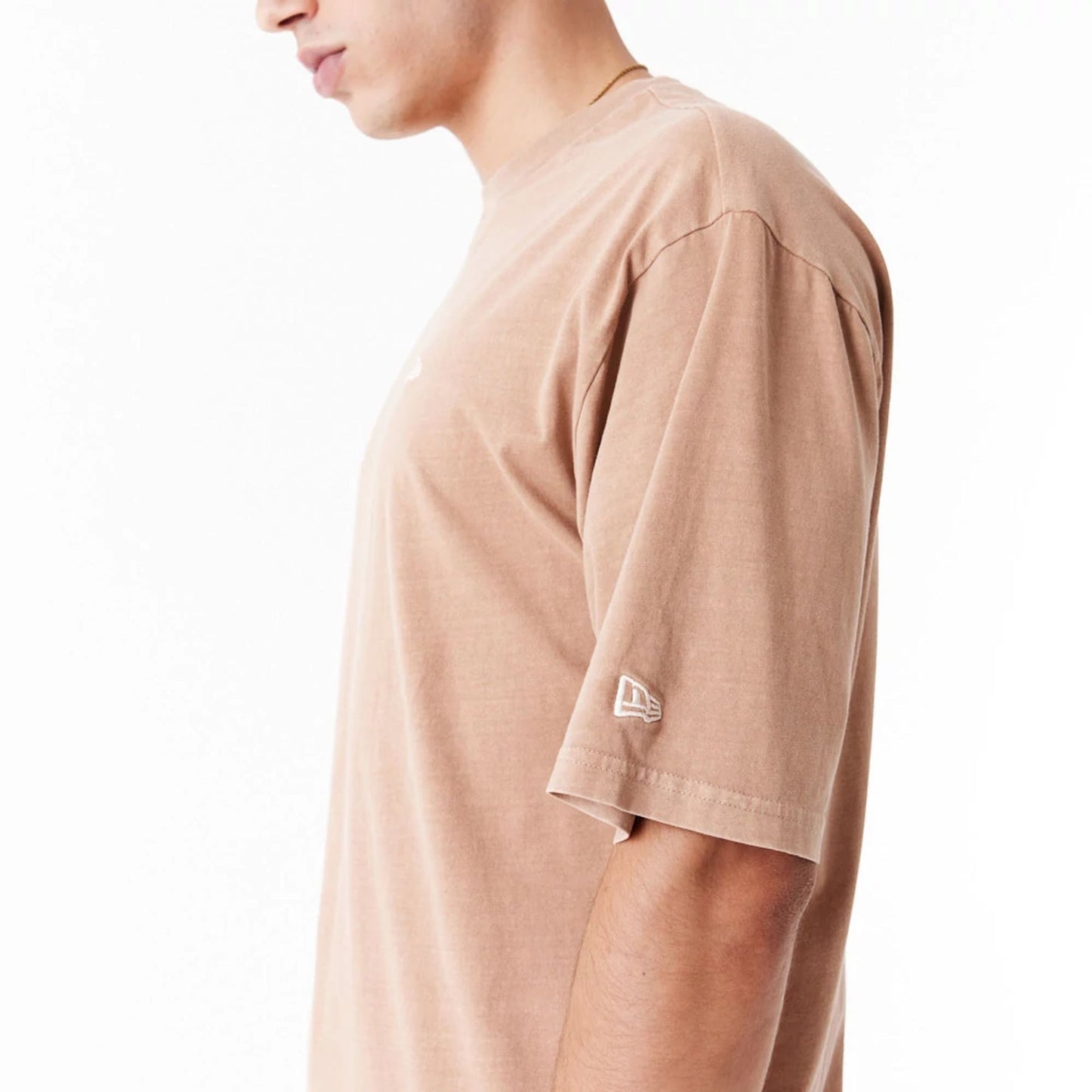 New Era Washed Orange Oversized T-Shirt