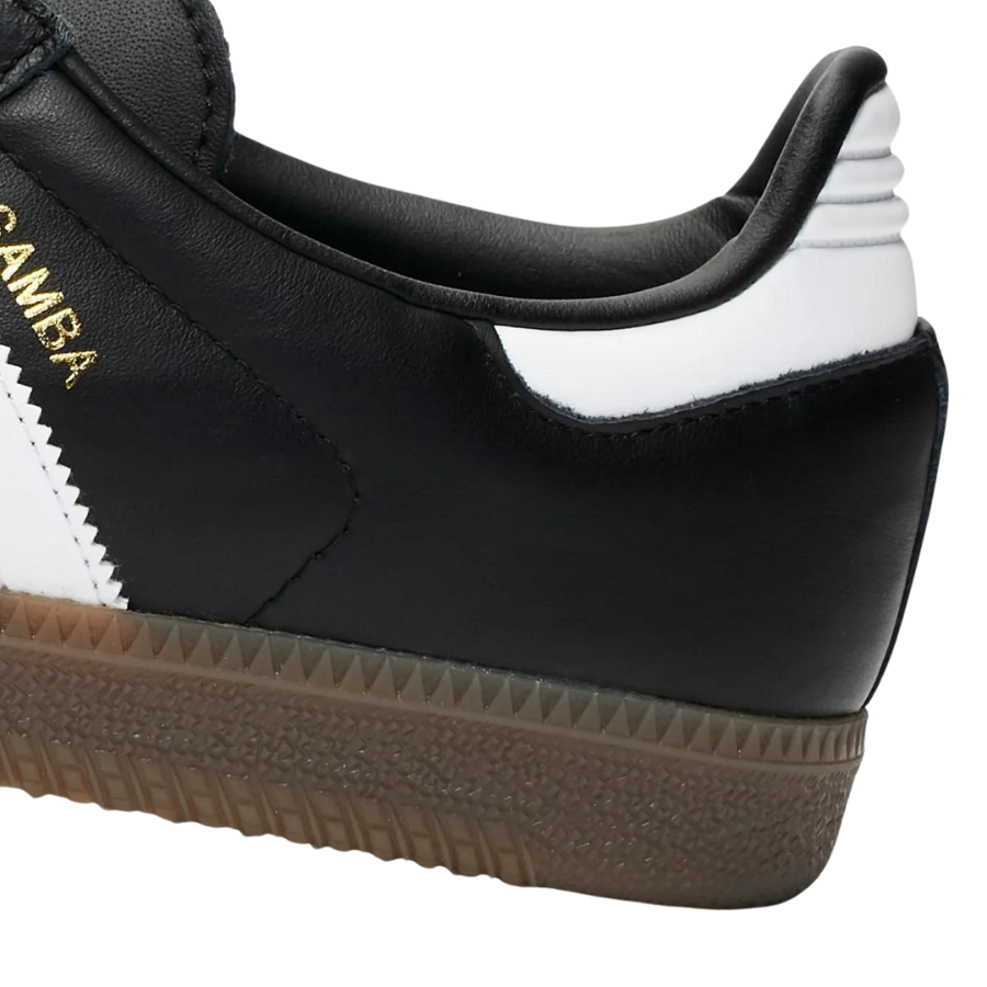 ADIDAS SAMBA OG SHOES black white gum