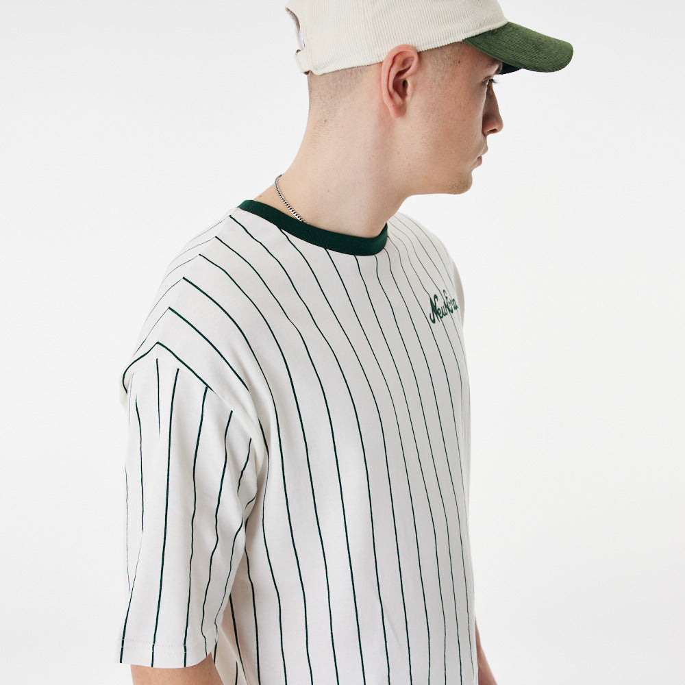 NE PINSTRIPE OS TEE NEWERA