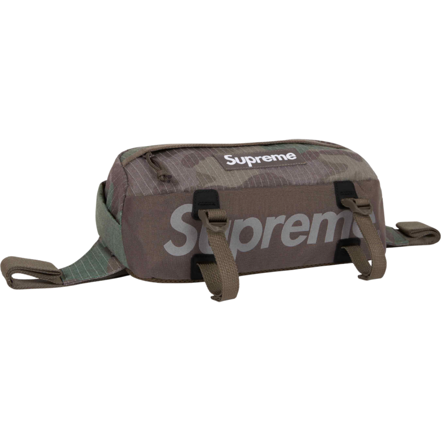 SUPREME WAIST BAG SS24 Woodland Camo