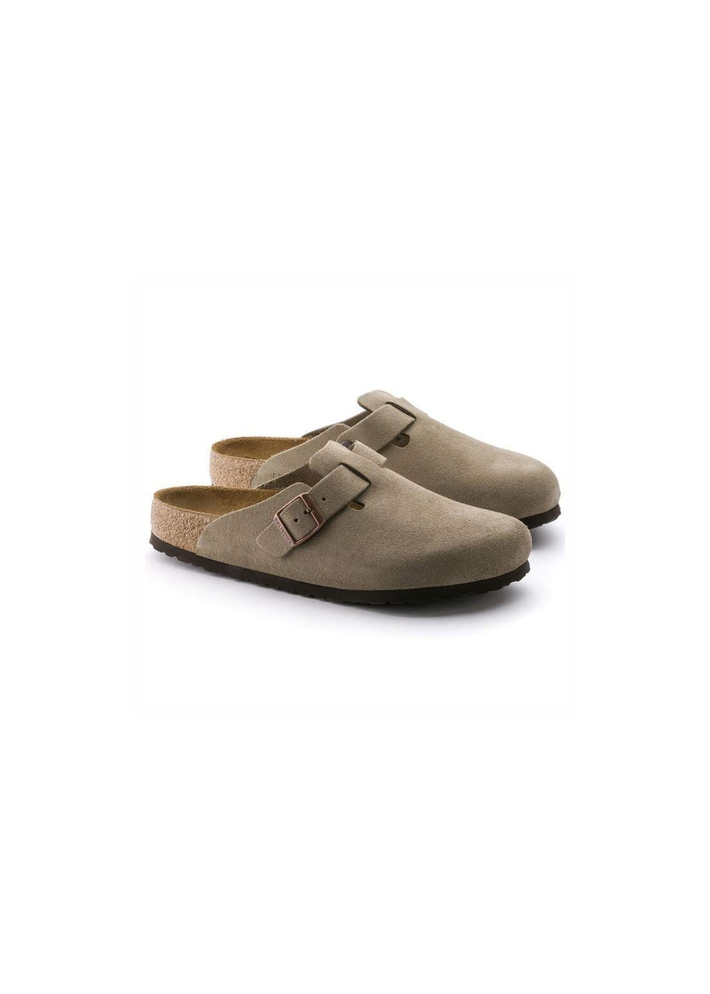 Birkenstock Boston Taupe כפכפי בירקנשטוק בוסטון יוניסקס טיופ