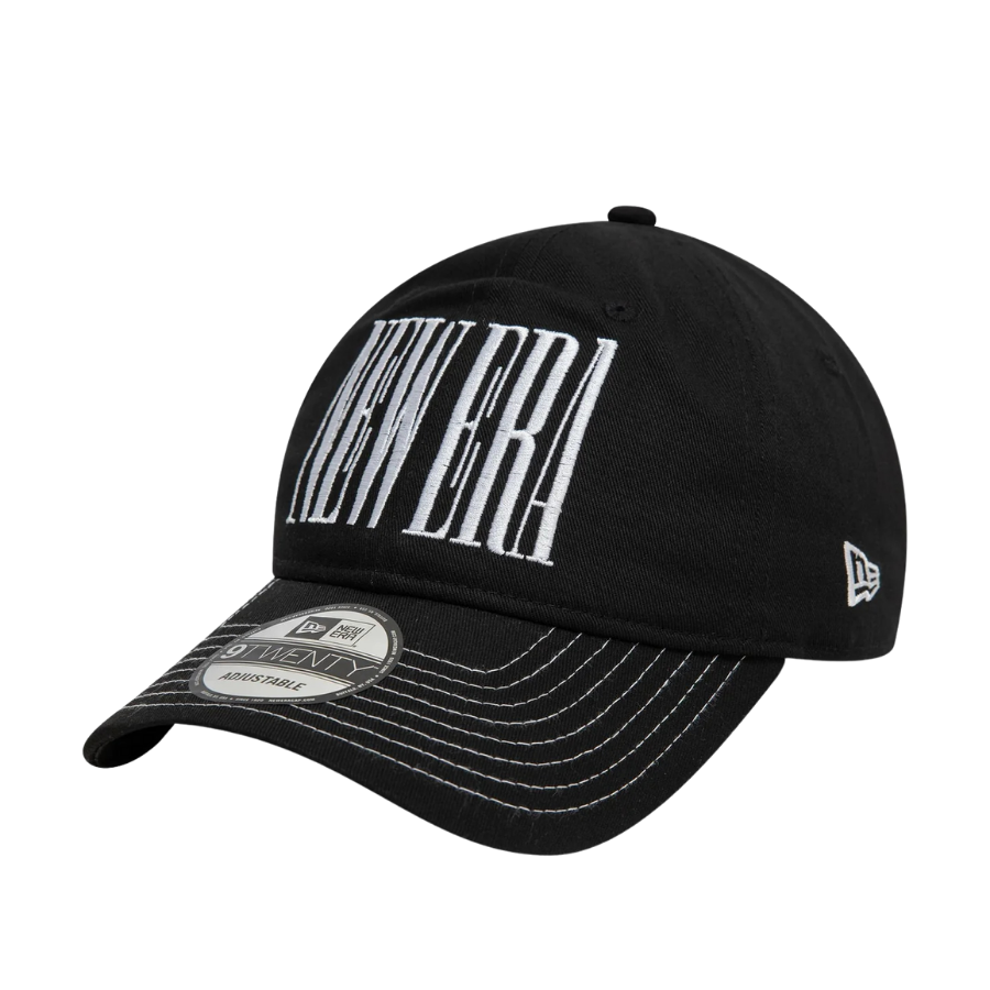 New Era Wordmark Black 9TWENTY Adjustable Cap