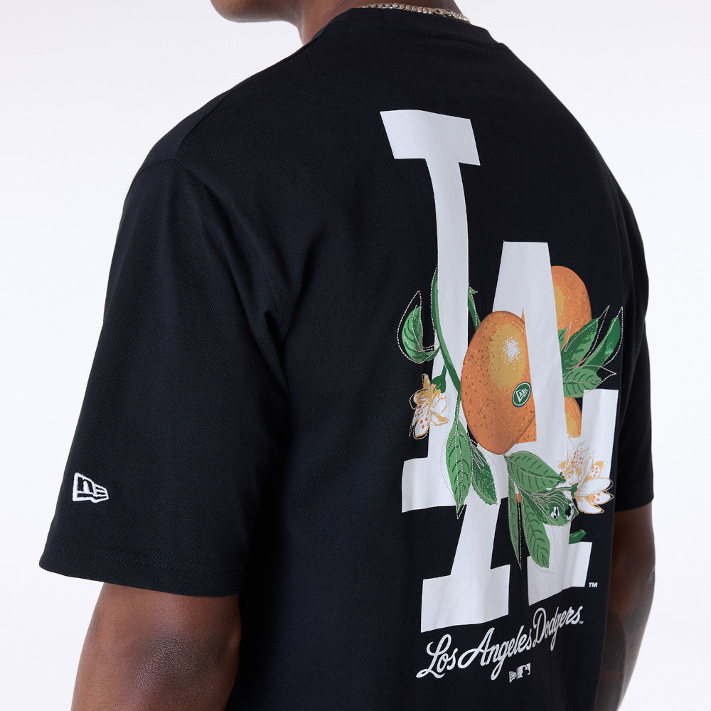 LA Dodgers MLB Fruit Black T-Shirt