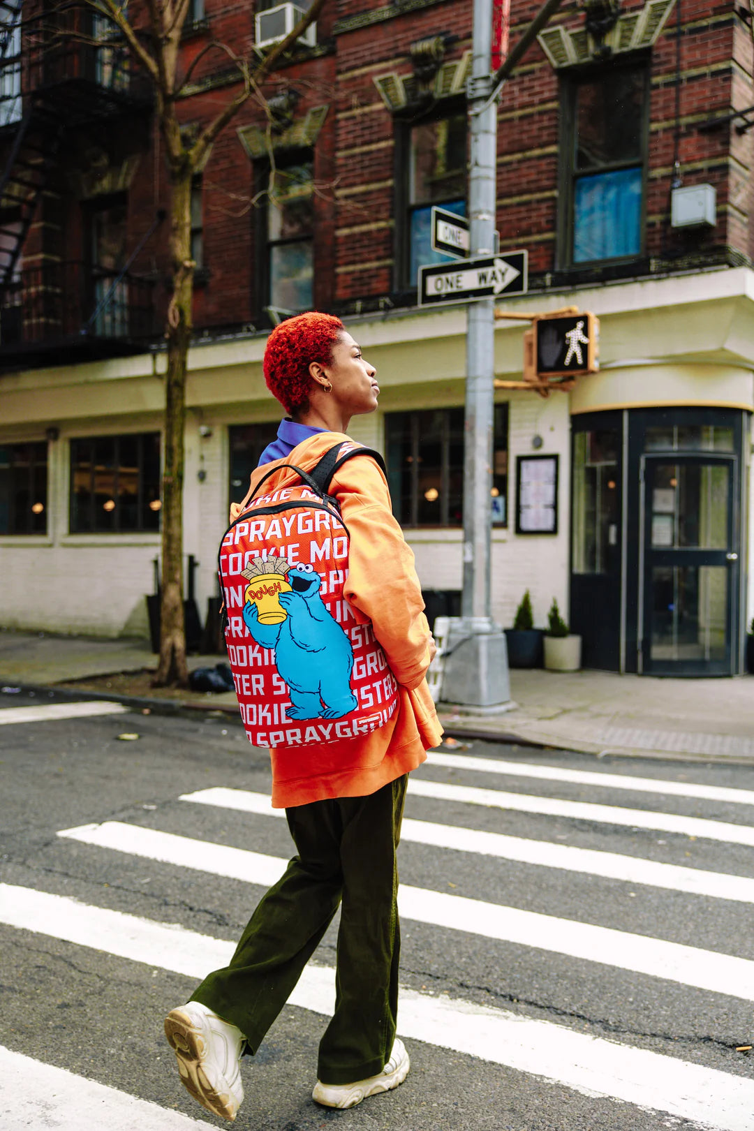 COOKIE MONSTER & SPRAYGROUND ALL OVER PRINT: BACKPACK