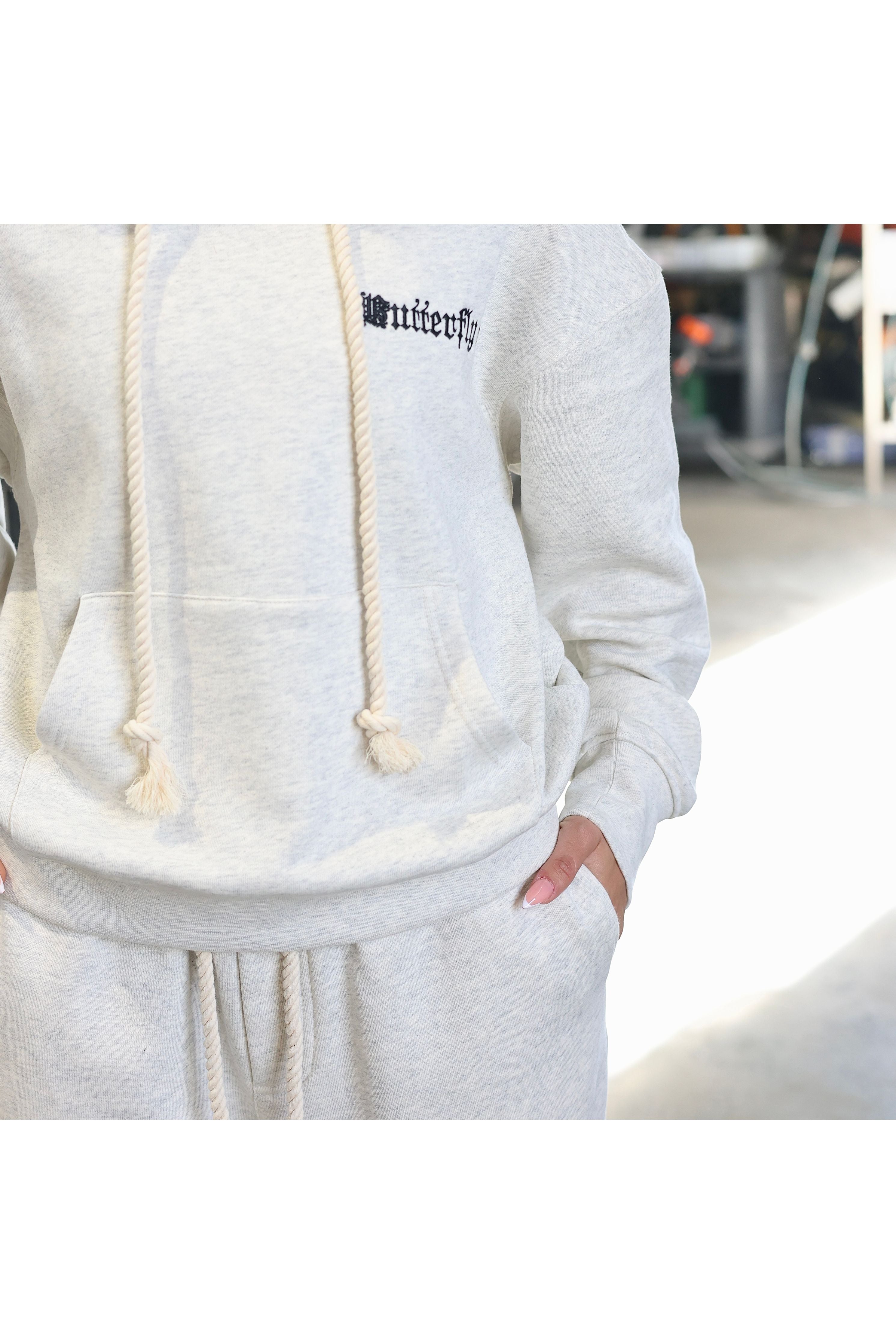 מכנסיים OS BUTTERFLY DRW עם רקמה - Butterfly Sneakers