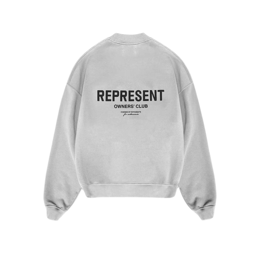 REPRESENT OWNERS CLUB SWEATER - GREY