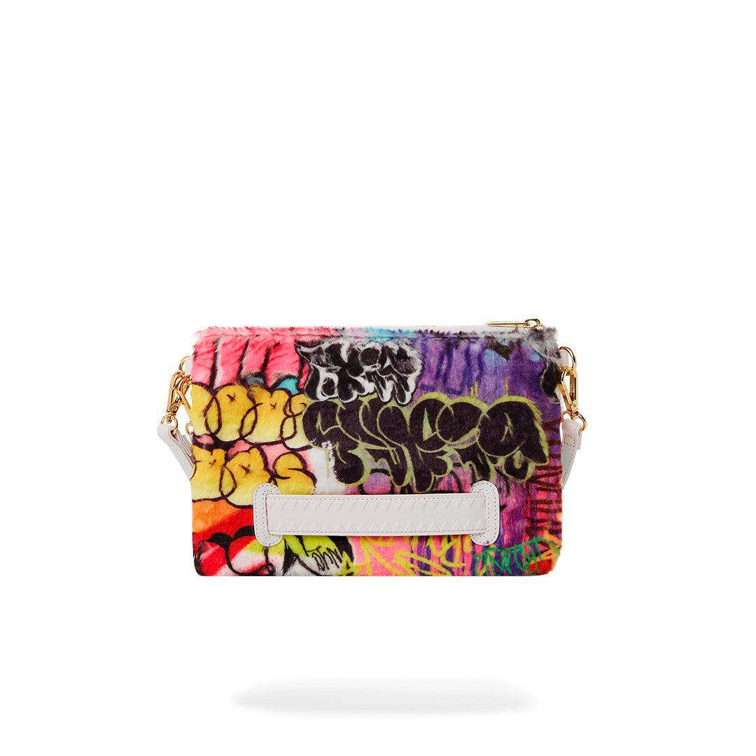 SPRAYGROUND FUR GRAFF CLUTCH