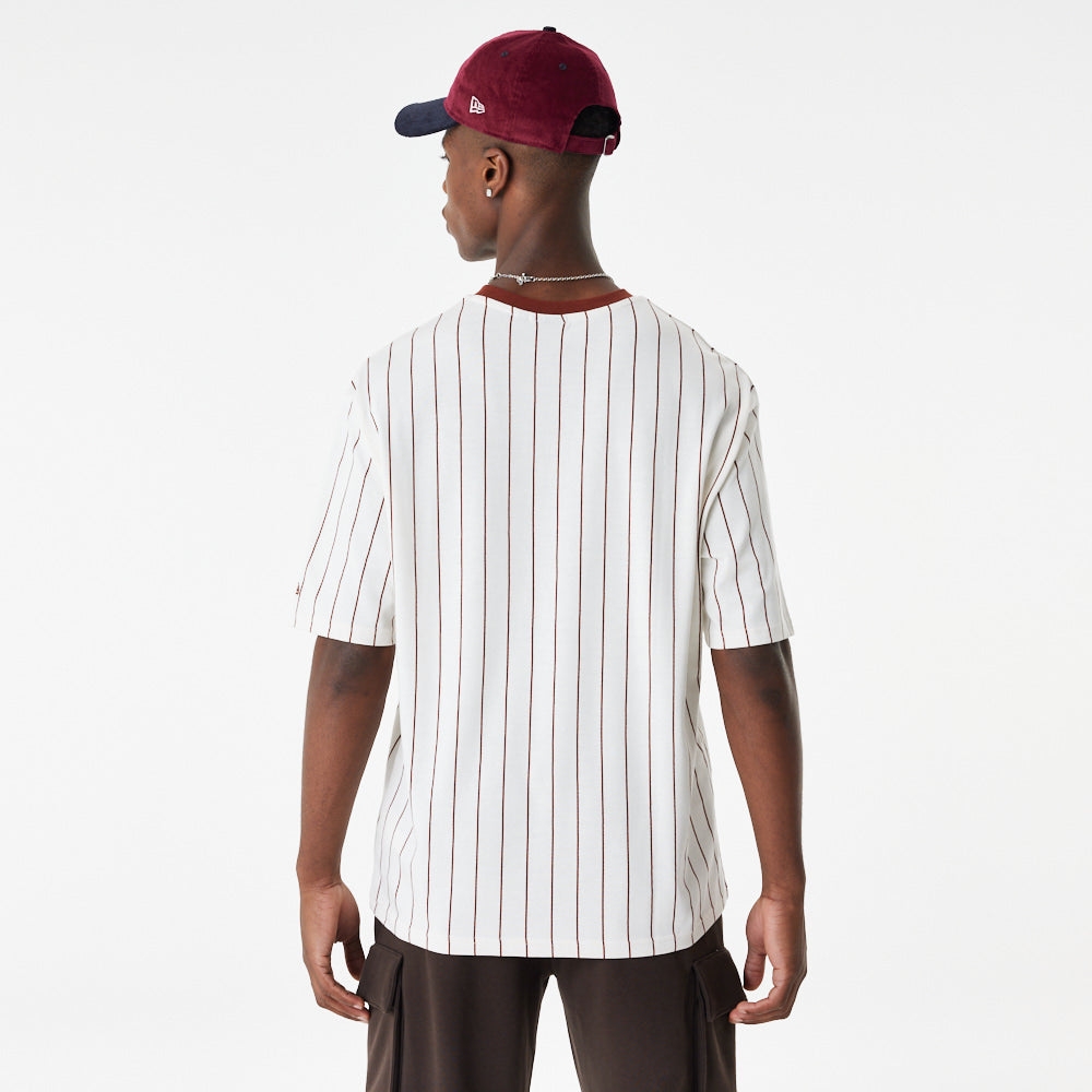 NE PINSTRIPE OS TEE NEWERA