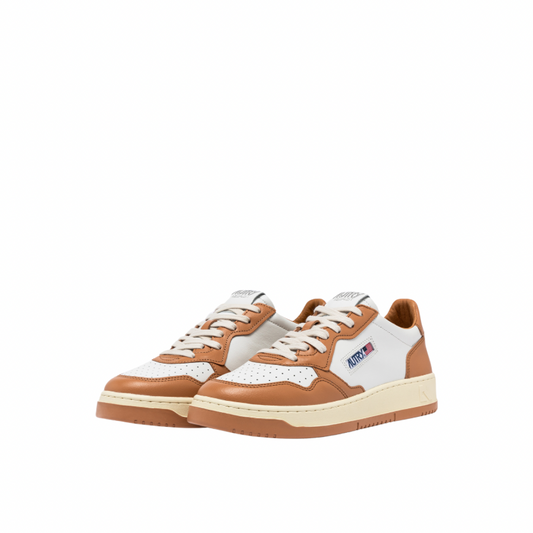 WHITE & SAND STORM LEATHER