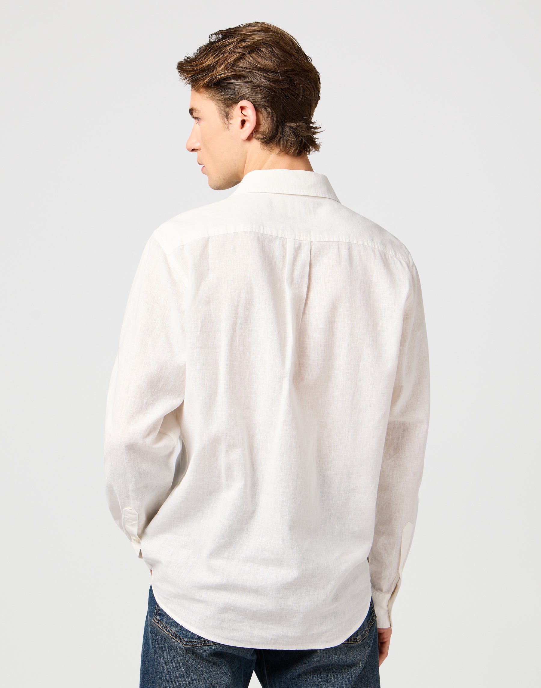 1 POCKET SHIRT WRANGLER - WHITE