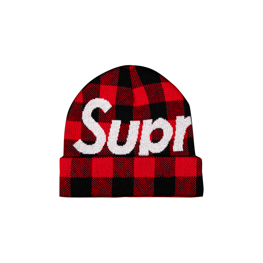 Supreme bred checked beanie - Butterfly Sneakers