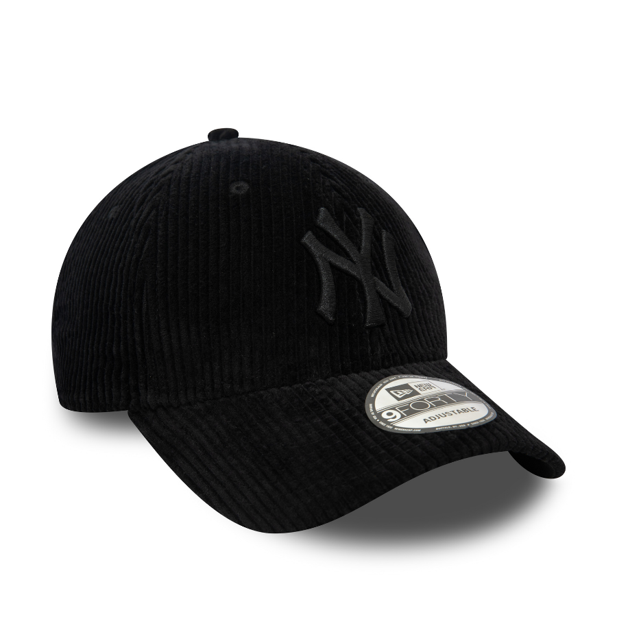 New Era Cap - 9FORTY - Cord Black