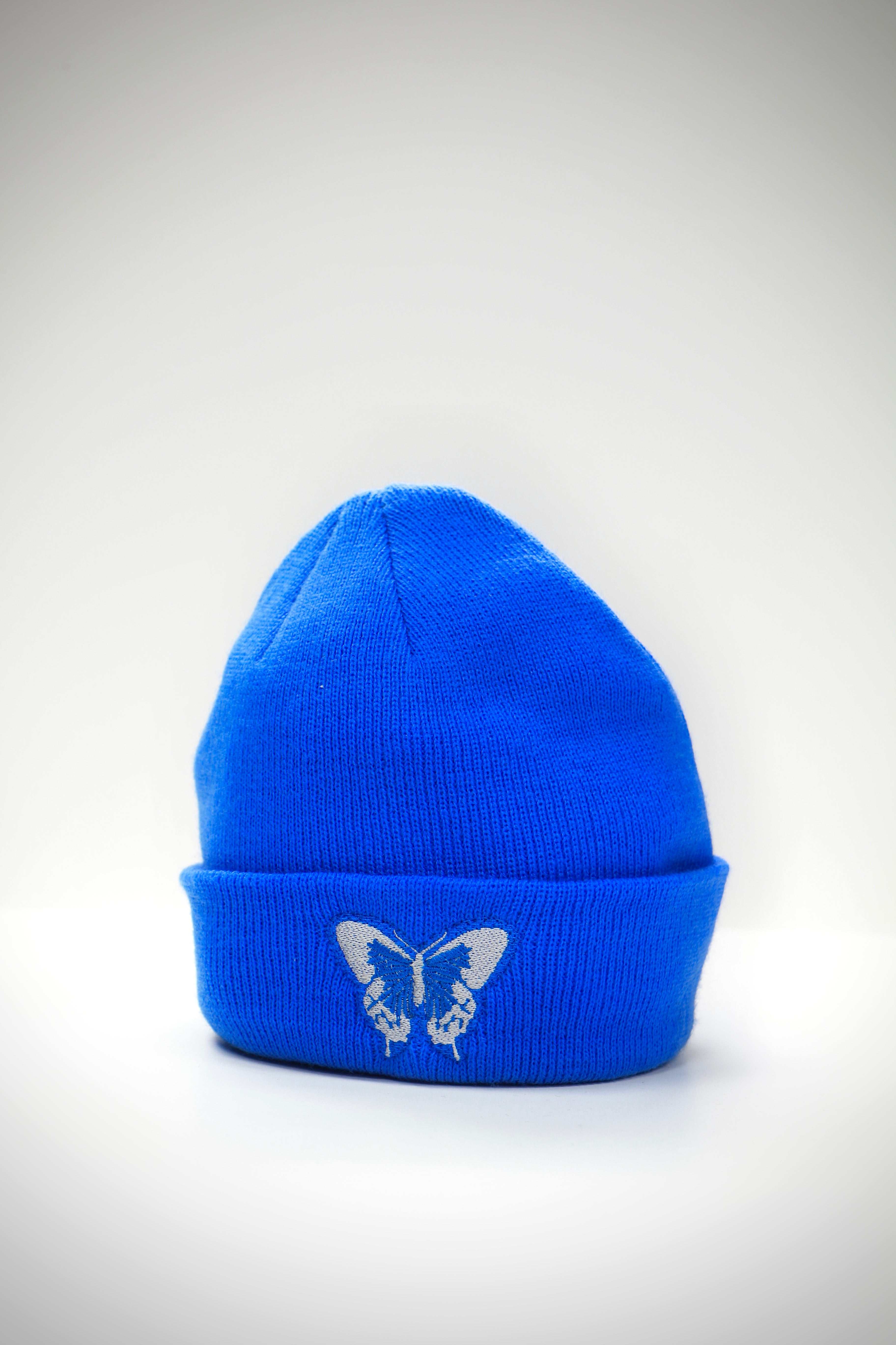 BUTTERFLY BOY BEANIE- SKY