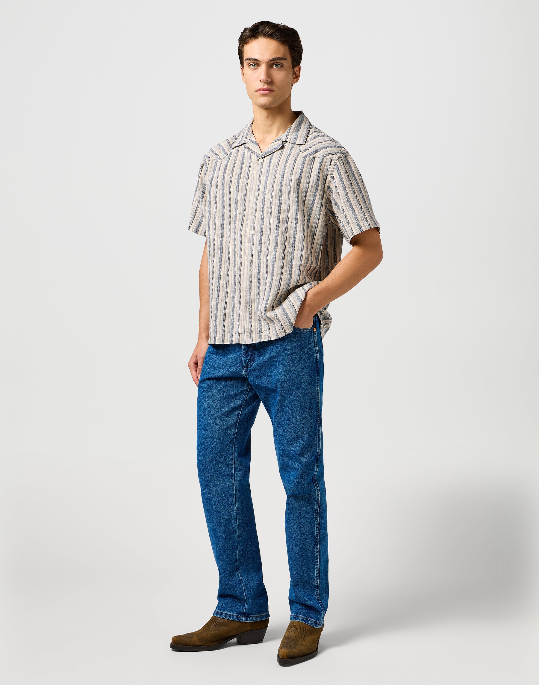 SHORT SLEEVE W RESORT SHIRT WRANGLER