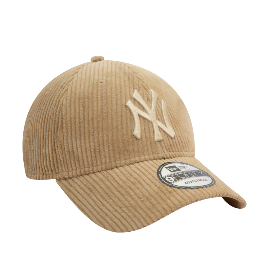 New Era Cap - 9FORTY - Cord Beige