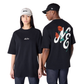 BLK OS חולצת טי שרט שרוול קצר