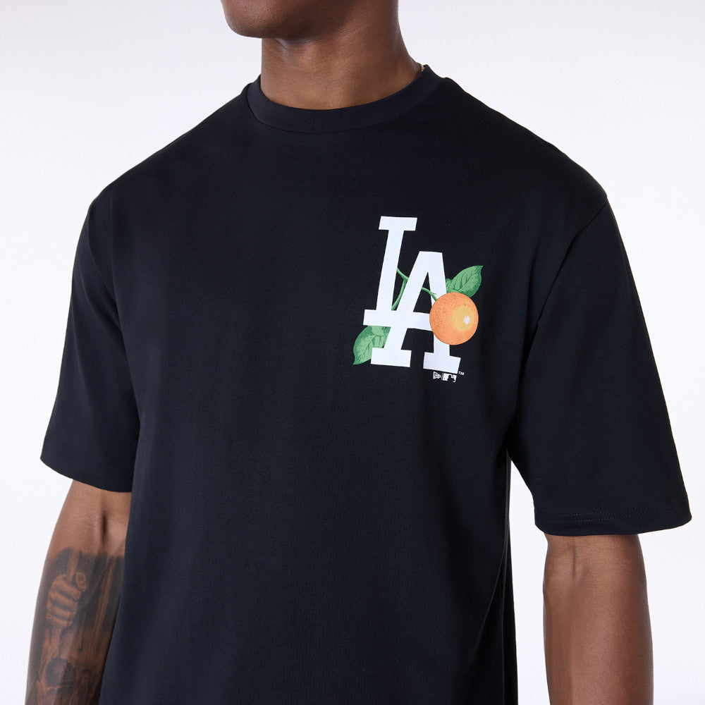 LA Dodgers MLB Fruit Black T-Shirt