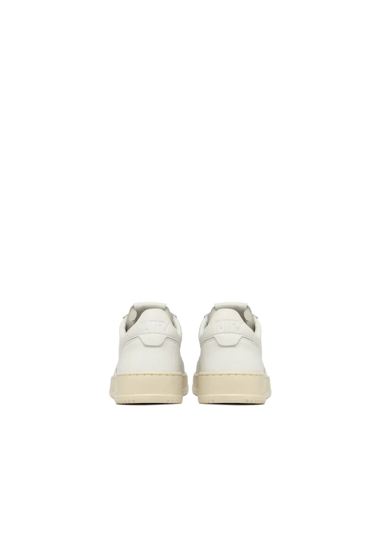 MEDALIST LOW SNEAKERS IN SUPER-SOFT WHITE NAPPA - Butterfly Sneakers