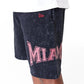 New Era Miami Heat NBA Washed Black Shorts