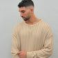 Butterfly Boy Signature Cable Knit
 - Cream