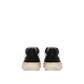 WHITE BLUE & BLACK