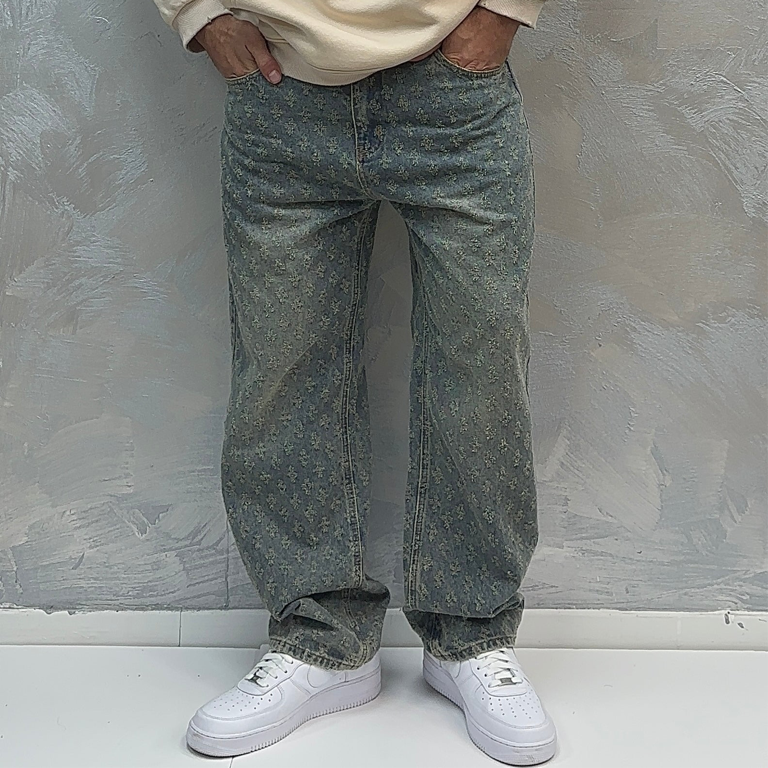 Baggy Jeans Blue washed