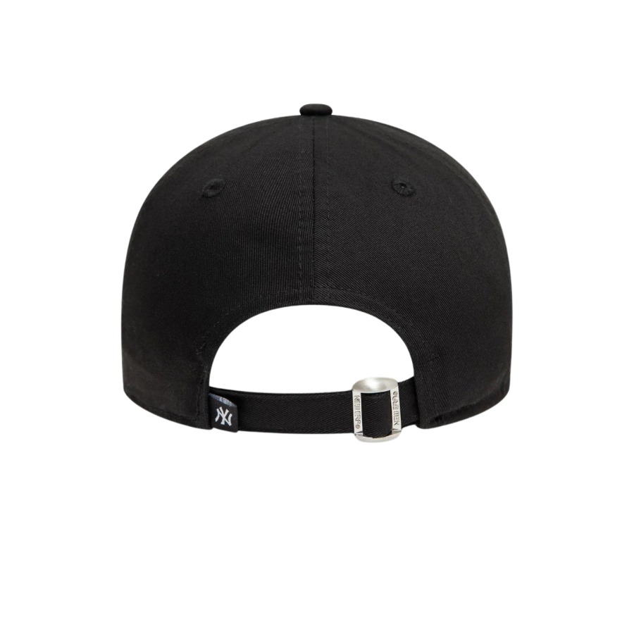 New York Yankees MLB Icon Black 9FORTY Adjustable Cap