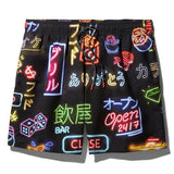 NEON LIGHTS SWIM SHORT - Butterfly Sneakers