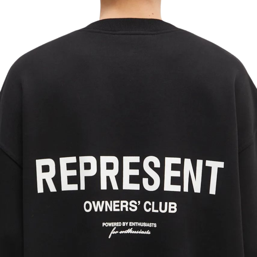 REPRESENT OWNERS SWEATER - BLACK