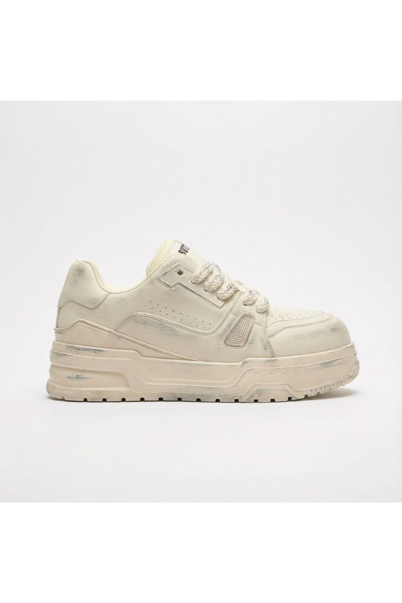 Butterfly פלטפורמה לבן - Butterfly Sneakers