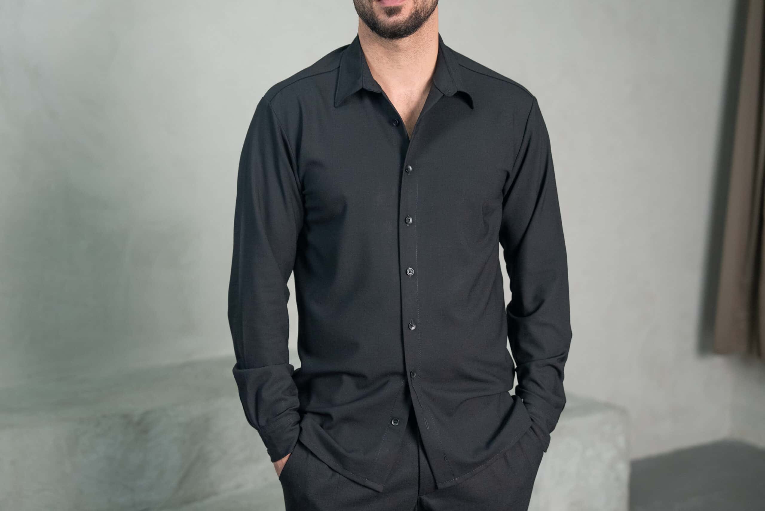 ELEGANT SHIRT MAX MARA - BLACK