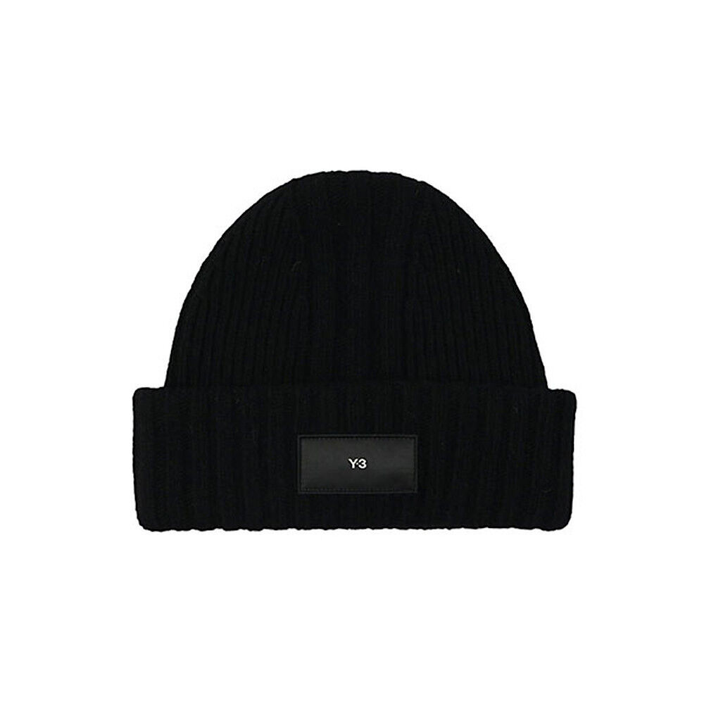 Y-3 BEANIE BLACK