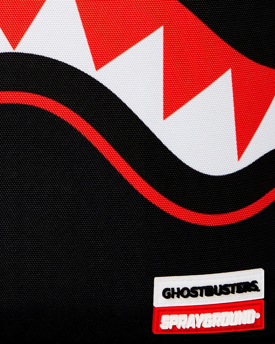 GHOSTBUSTERS LOGO AND SHARK MOUTH BACKPACK