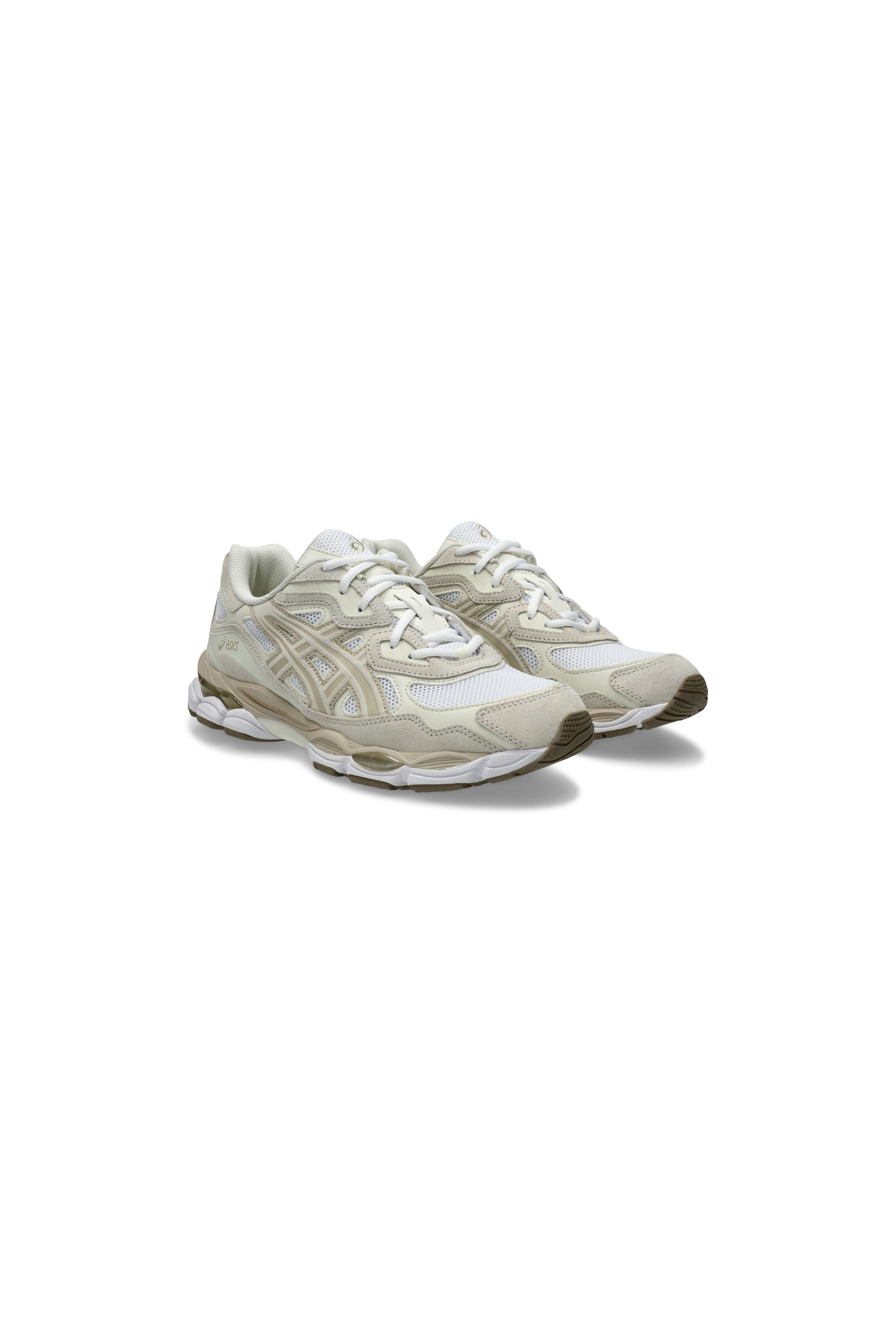 Asics Gel Nyc Unisex White Grey סניקרס יוניסקס - Butterfly Sneakers