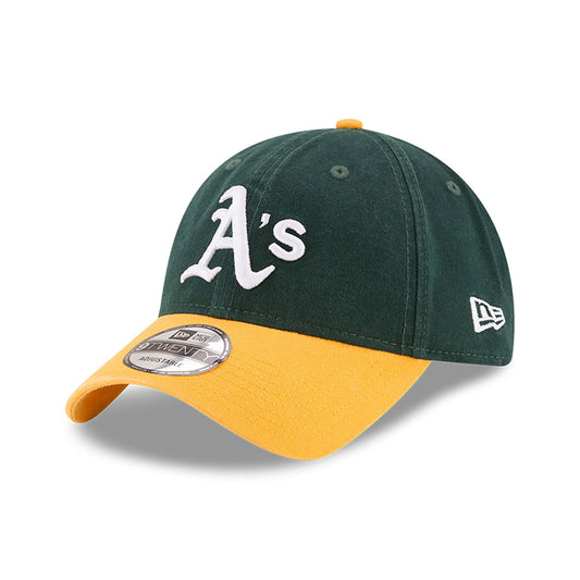 Oakland Athletics World Series Patch Cream 9FORTY Adjustable Cap