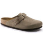 Birkenstock Boston Taupe כפכפי בירקנשטוק בוסטון יוניסקס טיופ