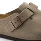 Birkenstock Boston Taupe כפכפי בירקנשטוק בוסטון יוניסקס טיופ
