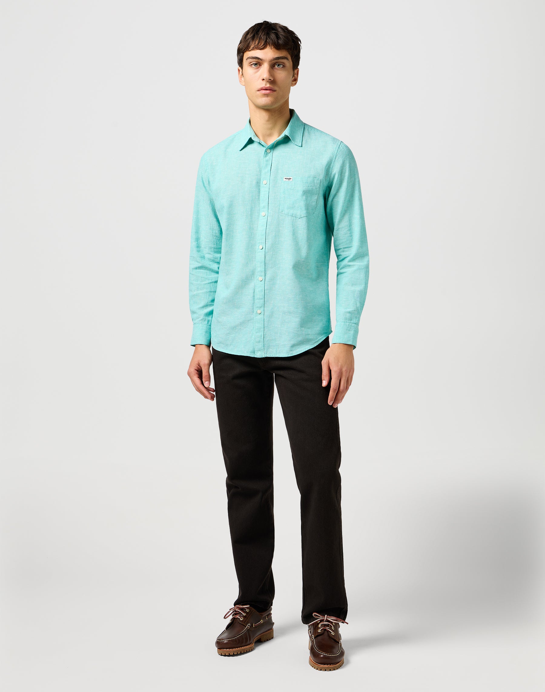 1 POCKET SHIRT WRANGLER - LATIGO BAY