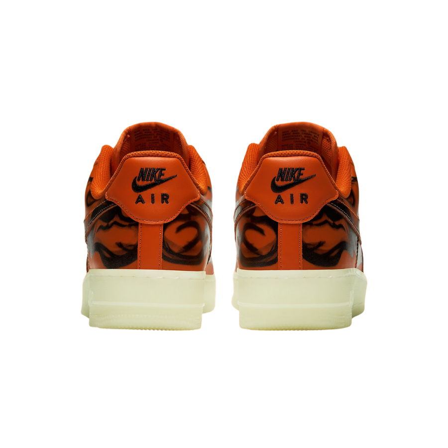 Nike Air Force 1 Low Orange Skeleton