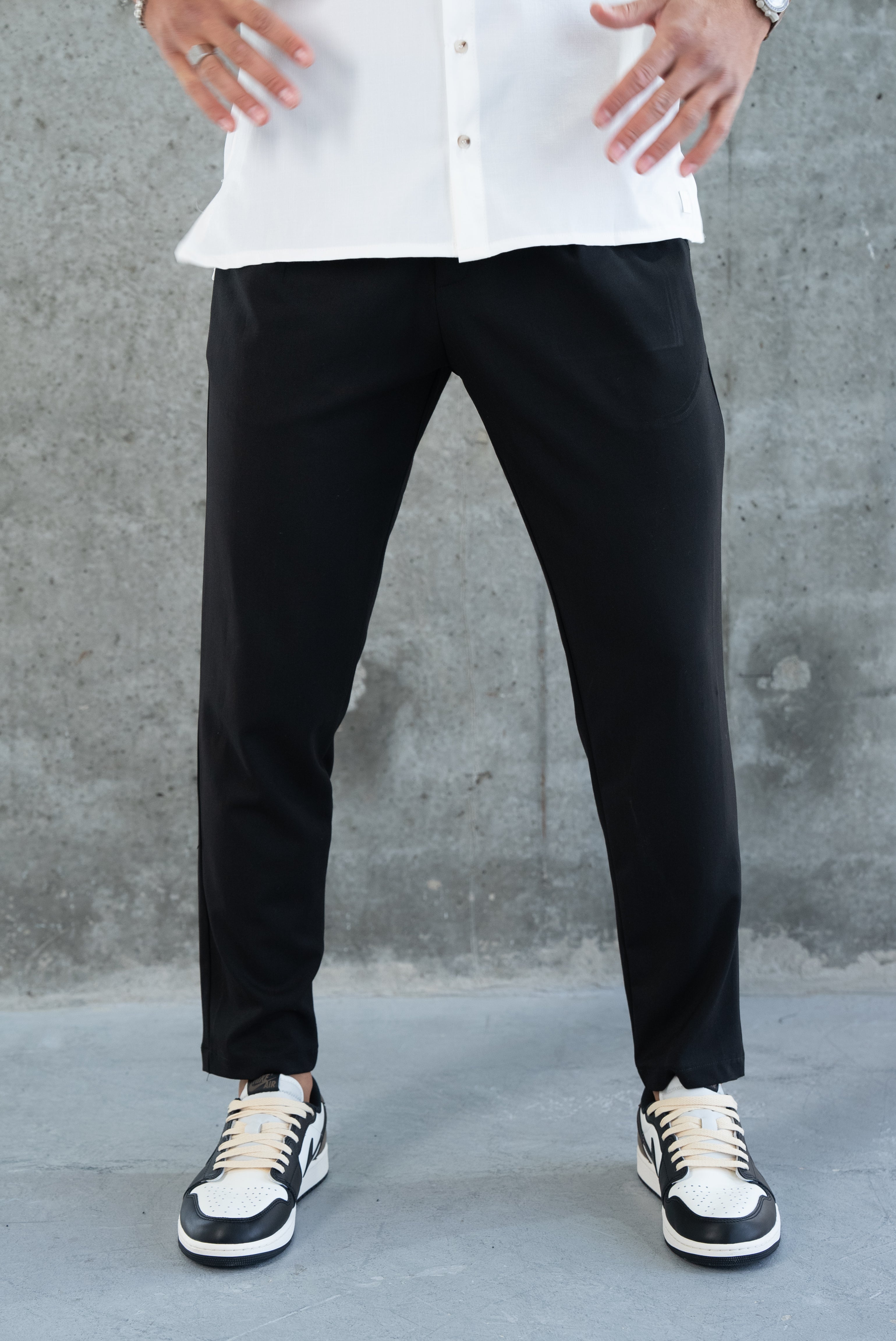 ELEGANT PANTS MAX MARA - BLACK