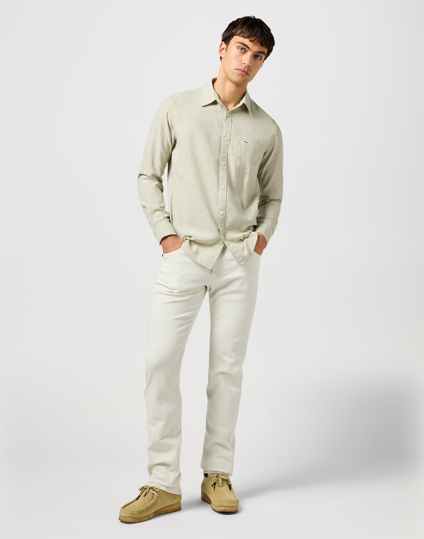 1 POCKET SHIRT WRANGLER - LATIGO BAY