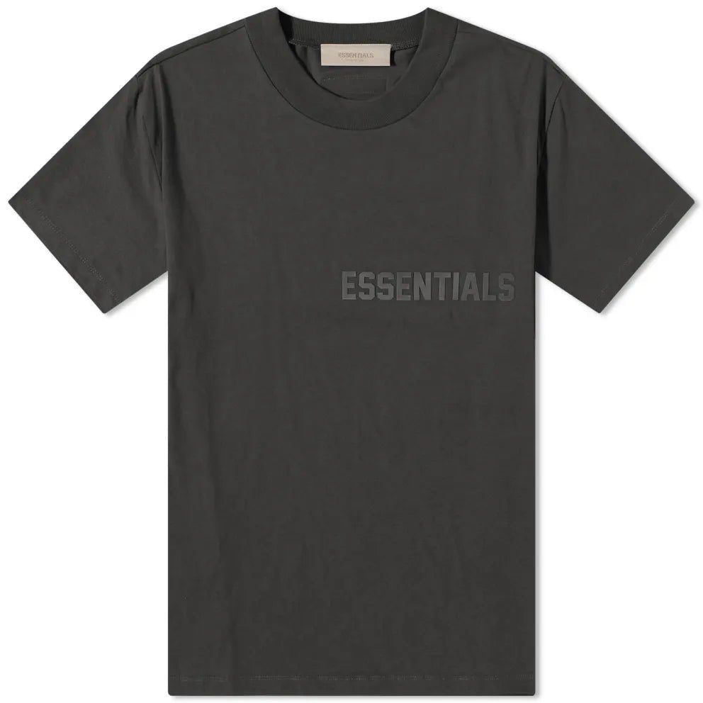 FEAR OF GOD ESSENTIALS T-SHIRT 
OFF BLACK