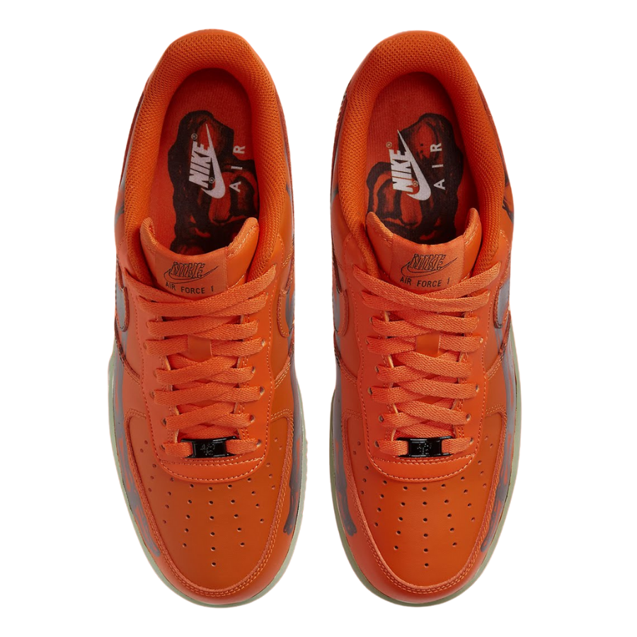 Nike Air Force 1 Low Orange Skeleton