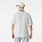 חולצת טי שירט שרוול קצר GREEN STRIPE