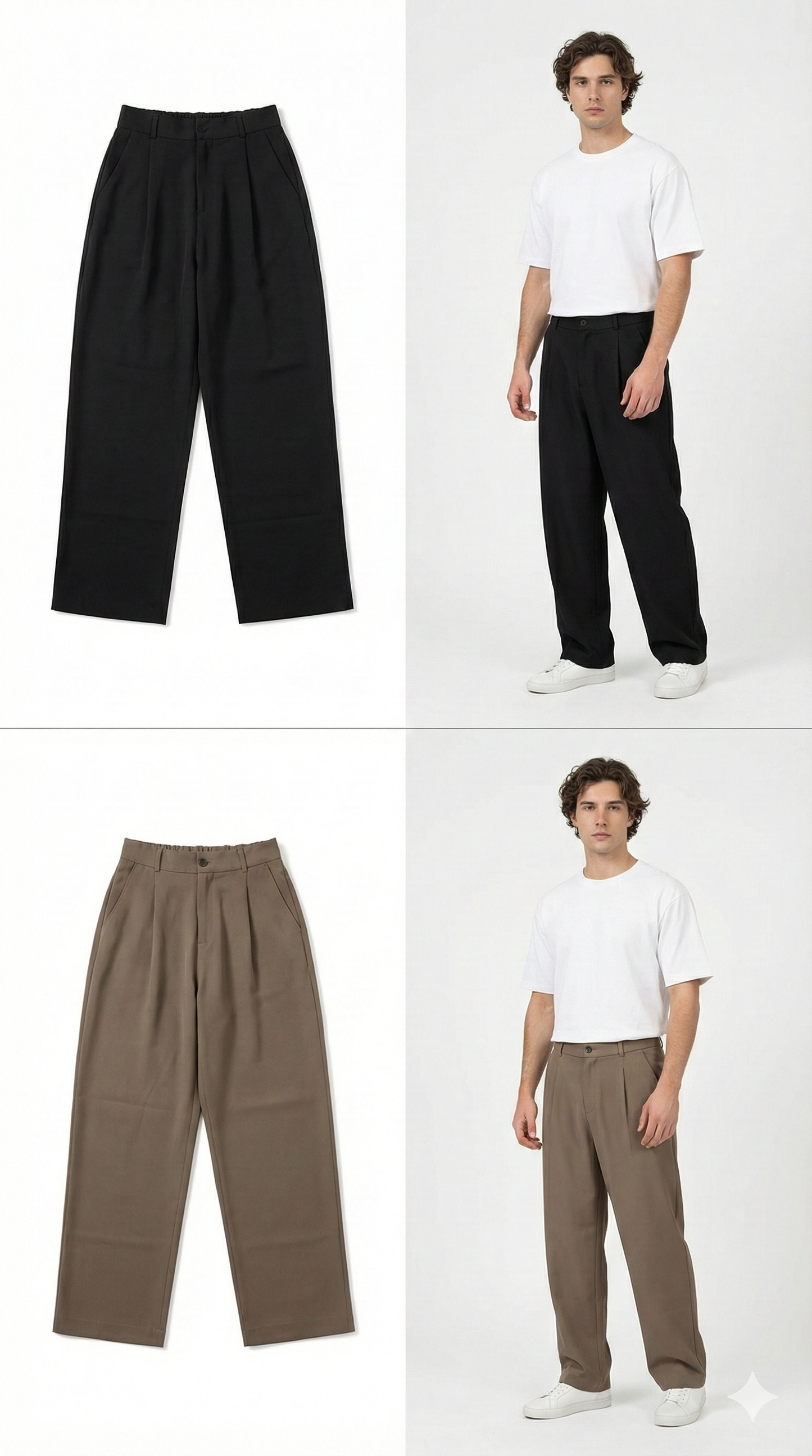 מכנס ‏אלגנט רחב