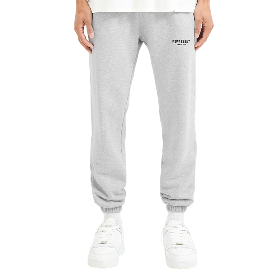 REPRESENT OWNERS CLUB SWEATPANTS - LIGHT GREY