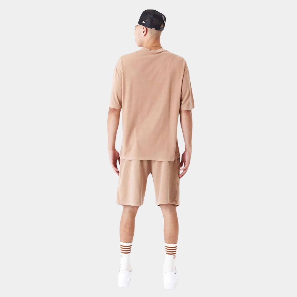 New Era Washed Orange Oversized T-Shirt