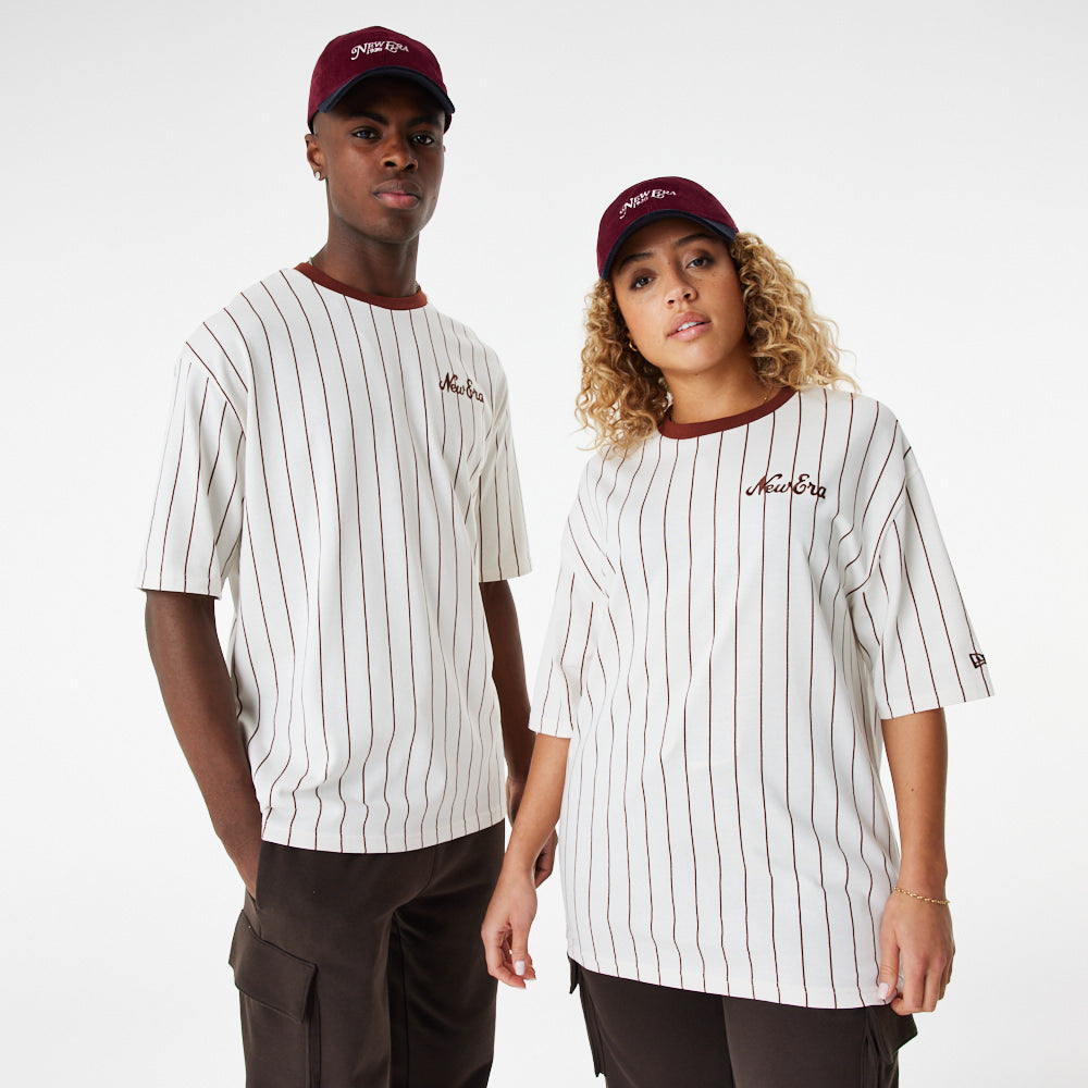 NE PINSTRIPE OS TEE NEWERA